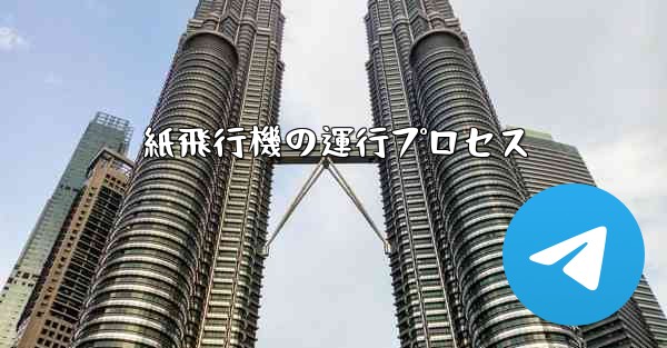 紙飛行機の運行プロセス