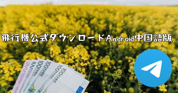 飛行機公式ダウンロードAndroid中国語版