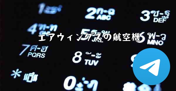 エアウィングスの航空機
