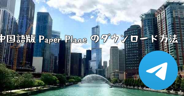 中国語版 Paper Plane のダウンロード方法
