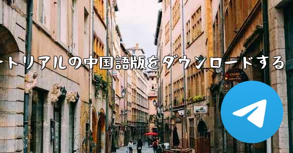 航空機チュートリアルの中国語版をダウンロードする