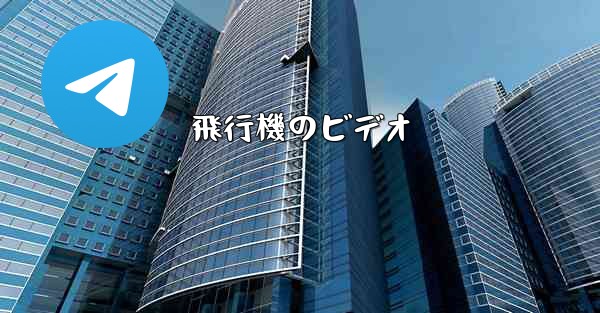 飛行機のビデオ