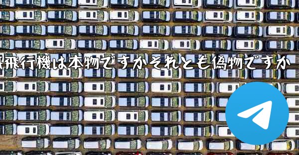 浮かんでいる紙飛行機は本物ですかそれとも偽物ですか