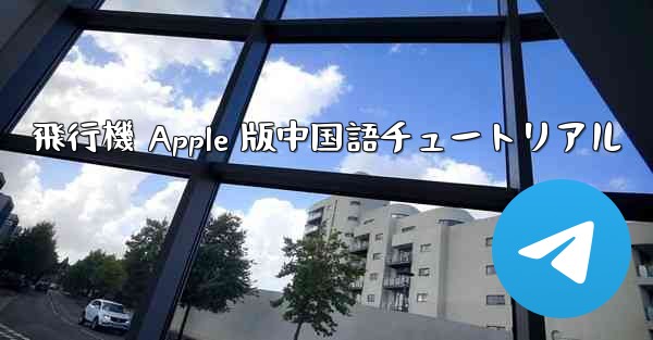 飛行機 Apple 版中国語チュートリアル