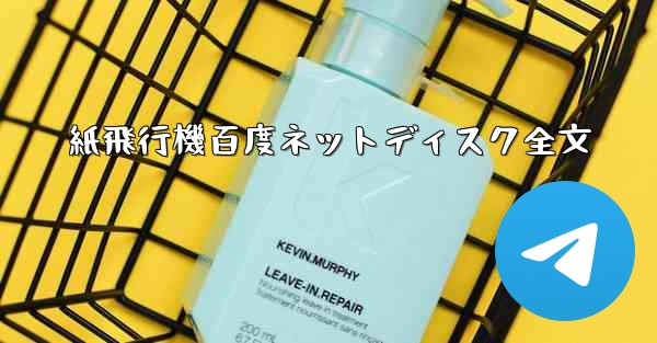 紙飛行機百度ネットディスク全文