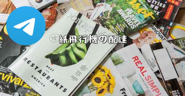 紙飛行機の配達