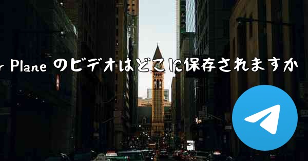 Paper Plane のビデオはどこに保存されますか