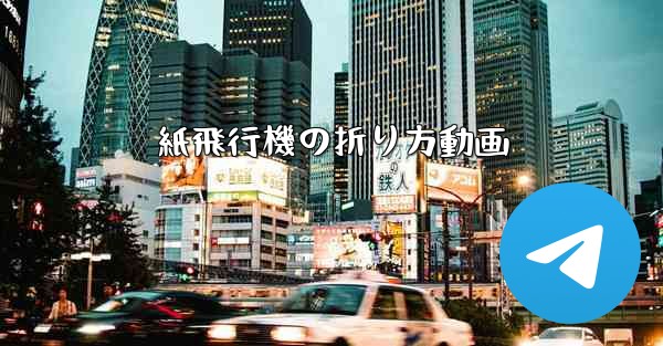 紙飛行機の折り方動画