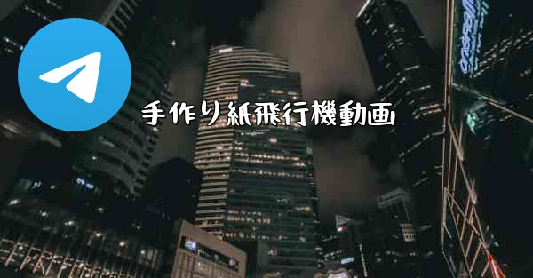 手作り紙飛行機動画