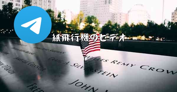 紙飛行機のビデオ