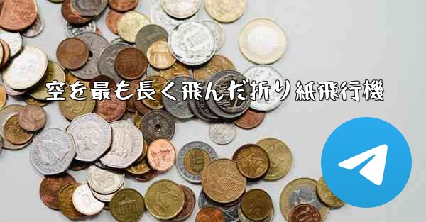 空を最も長く飛んだ折り紙飛行機