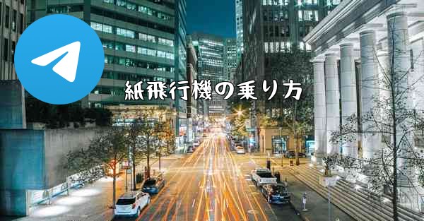 紙飛行機の乗り方