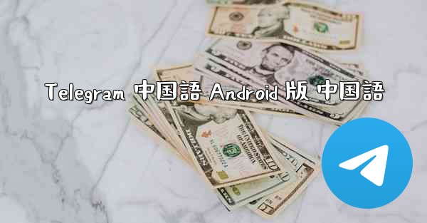 Telegram 中国語 Android 版 中国語