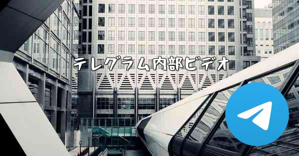 テレグラム内部ビデオ