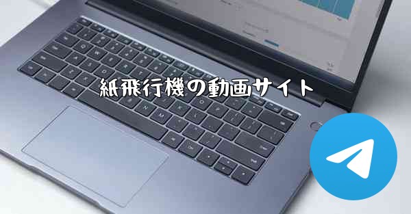 紙飛行機の動画サイト