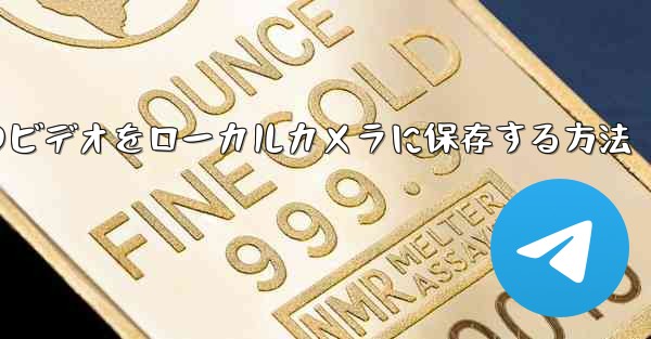 紙飛行機のビデオをローカルカメラに保存する方法