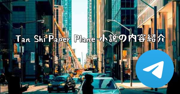 Tan Shi Paper Plane 小説の内容紹介
