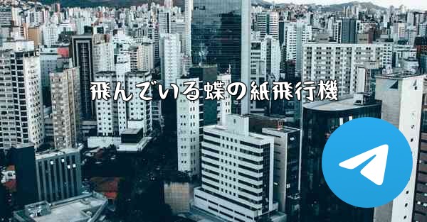 飛んでいる蝶の紙飛行機
