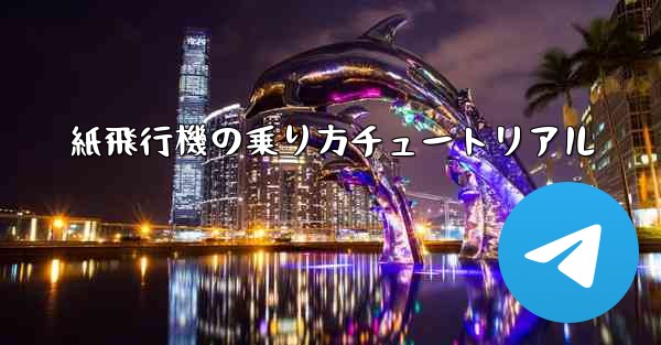 紙飛行機の乗り方チュートリアル