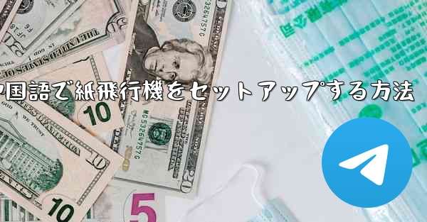 簡体字中国語で紙飛行機をセットアップする方法