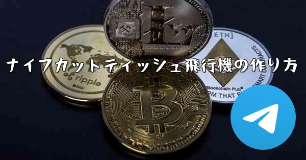 ナイフカットティッシュ飛行機の作り方