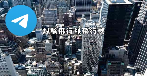 試験飛行紙飛行機