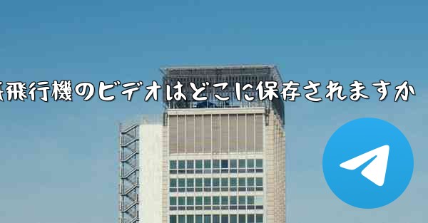 紙飛行機のビデオはどこに保存されますか
