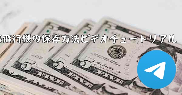 紙飛行機の保存方法ビデオチュートリアル