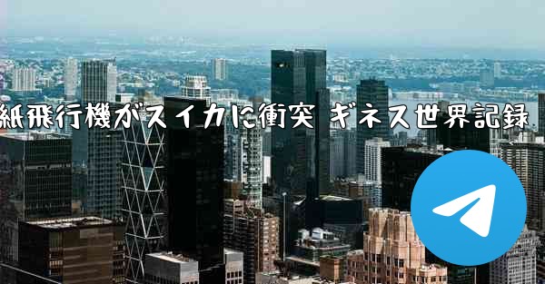 紙飛行機がスイカに衝突 ギネス世界記録