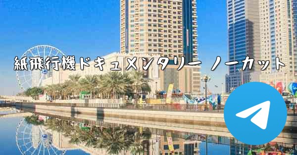 紙飛行機ドキュメンタリー ノーカット