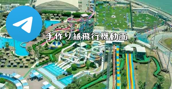 手作り紙飛行機動画