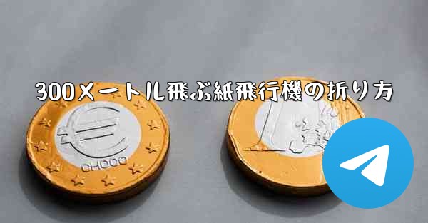 300メートル飛ぶ紙飛行機の折り方