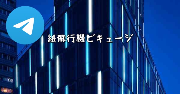 紙飛行機ビキュージ