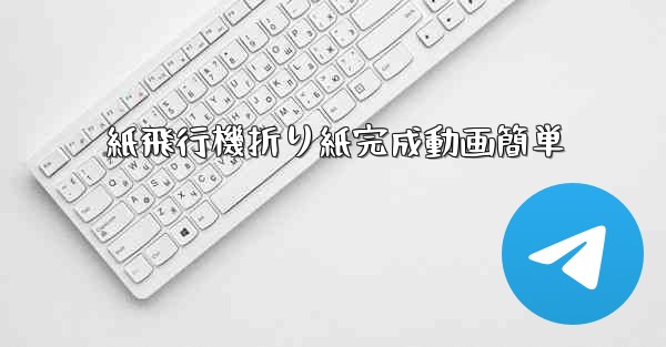 紙飛行機折り紙完成動画簡単