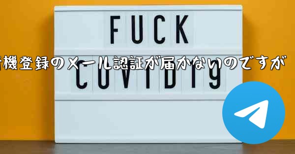 紙飛行機登録のメール認証が届かないのですが