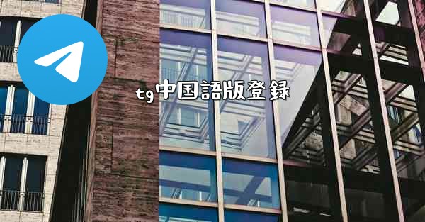 tg中国語版登録