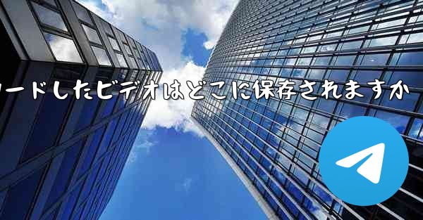 飛行機からダウンロードしたビデオはどこに保存されますか