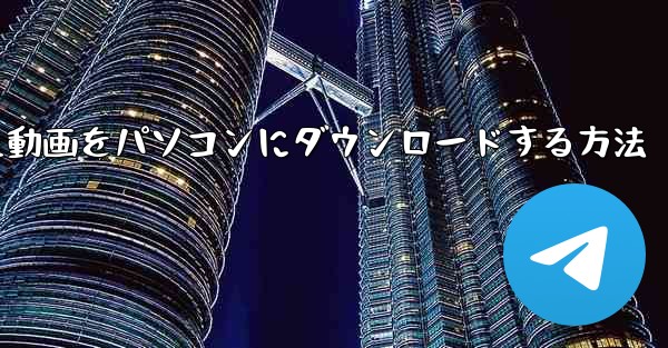 b駅からダウンロードした動画をパソコンにダウンロードする方法